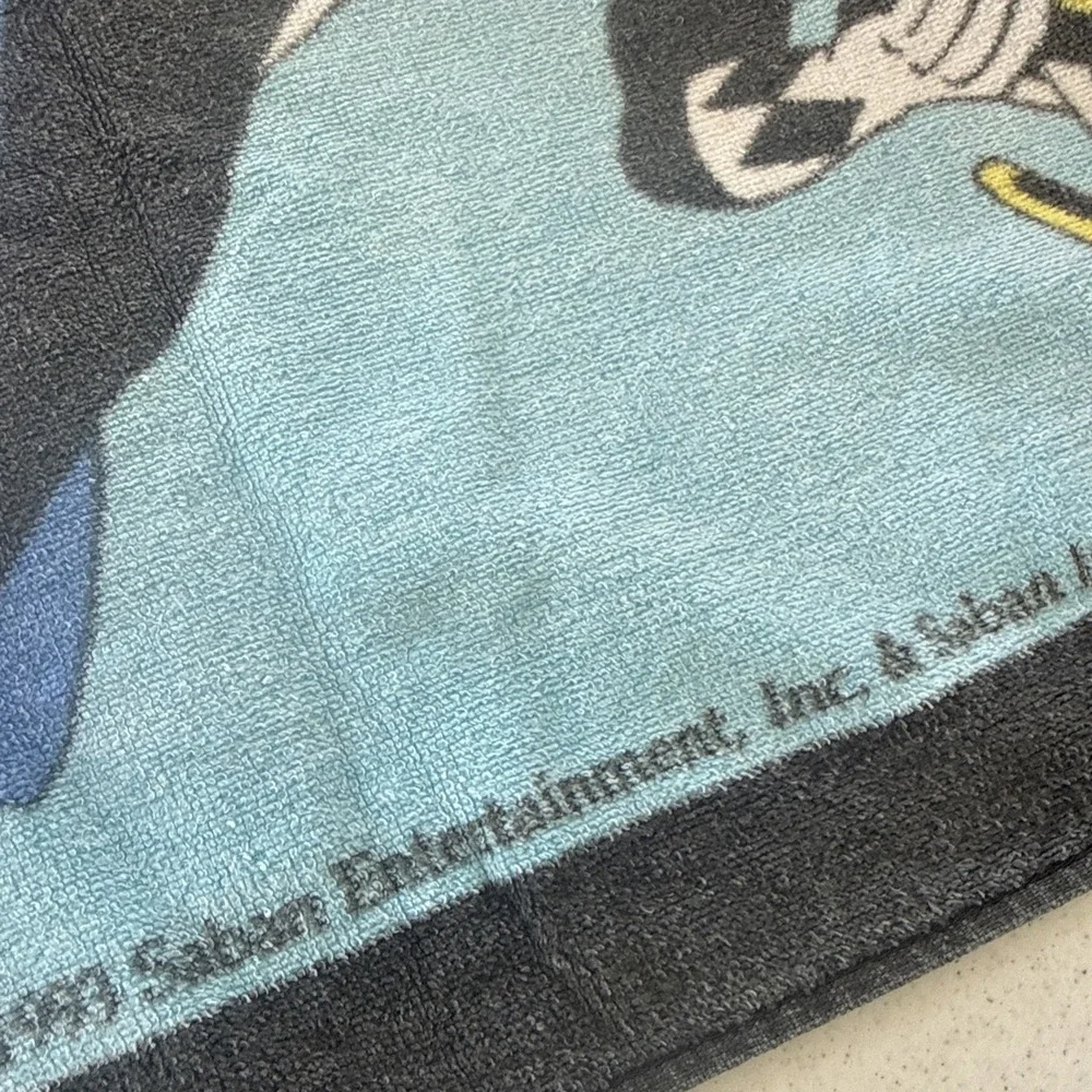 Vintage 1993 Mighty Morphin Power Rangers Beach Pool Bath Towel SABAN